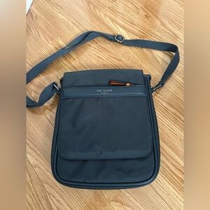 Ted Baker Men's Navy/Steel Blue Messenger Bag NEW